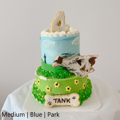 Doggy Cake with Cookies (Pick up only)